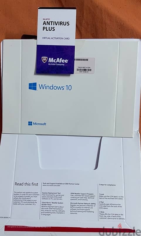 windows 10 pro 64Bit original 1