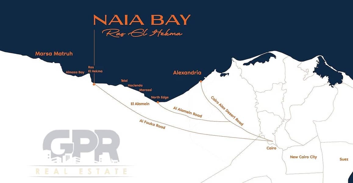 شاليه 3 غرف مع روف متشطب بالكامل بفيو علي حمام السباحة باقساط في نايا باي الساحل الشمالي Naia Bay North Coast 3