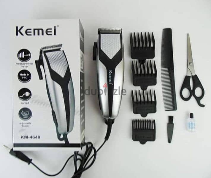 ماكينه حلاقه الشعر كيمي kemei km-4640 0