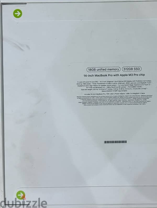 Apple Macbook Pro M3 Pro ( New ) 2