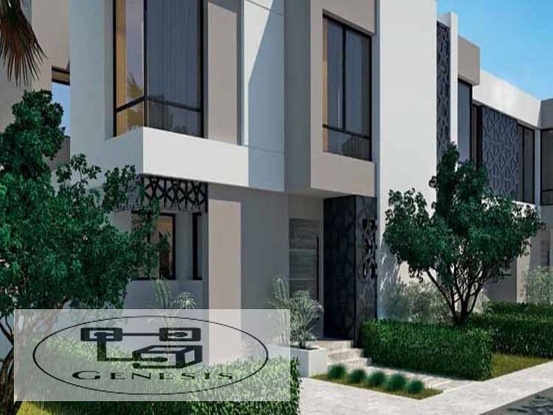 own an apartment with a garden in Badya Palm Hills, in the heart of 6th of October City. 5