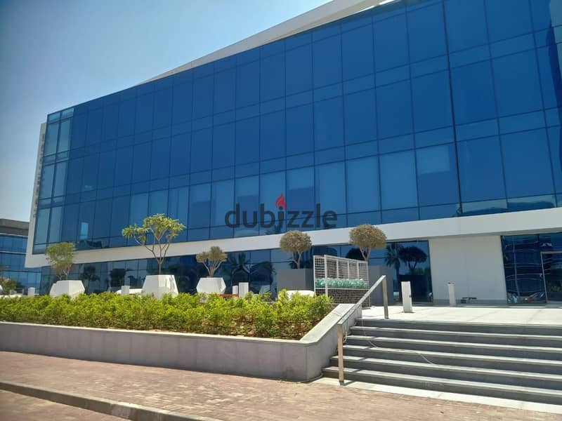 Administrative office for sale, 73, immediate receipt in installments, in the Smart Village next to Sheikh Zayed and near the 26th of July Corridor 0