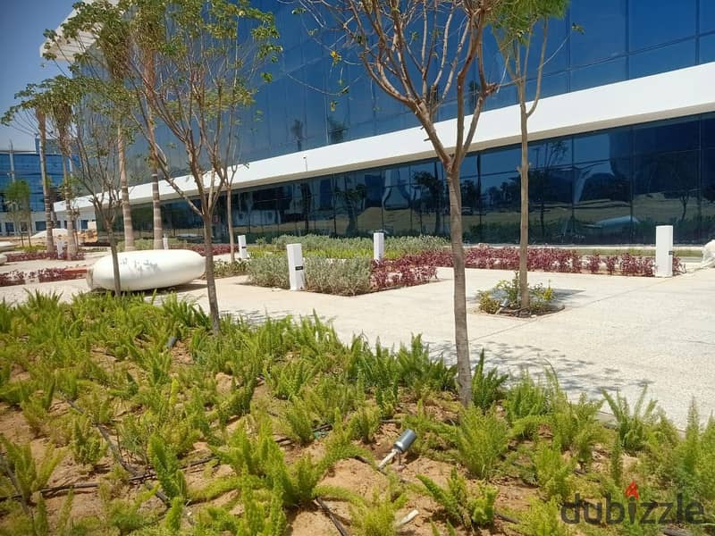 Administrative headquarters, immediate receipt in installments in the Smart Village, office for sale, 300 meters, next to Sheikh Zayed and near the 26 2