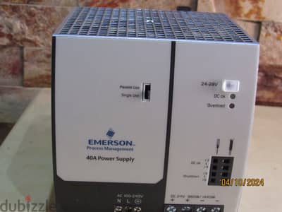 Emerson Bulk Power Supply AC/DC 24 VDC 40 A