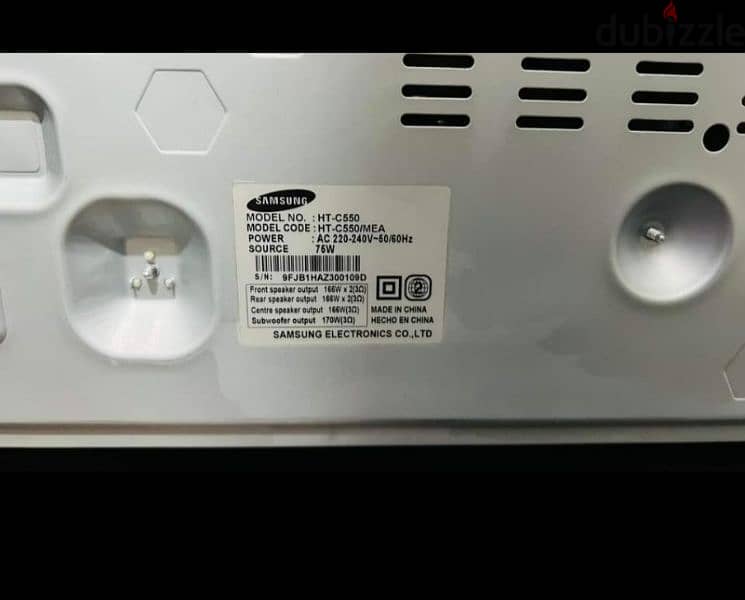 سامسونج Samsung HT-C550 5