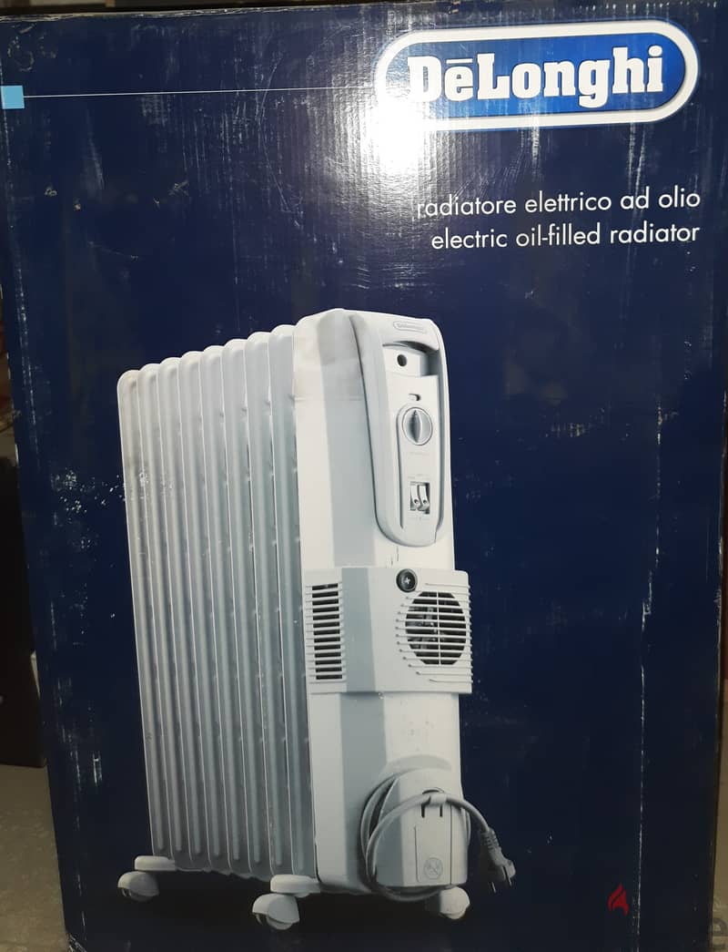 New Delonghi oil heater 2500W 0