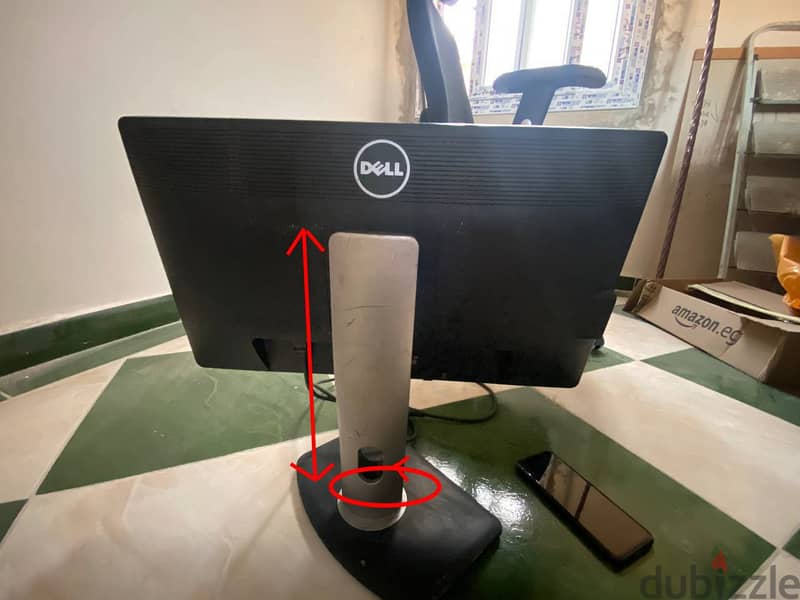 شاشة Dell للبيع  23 بوصة  - Dell computer monitor P2312Ht 23 inches 2