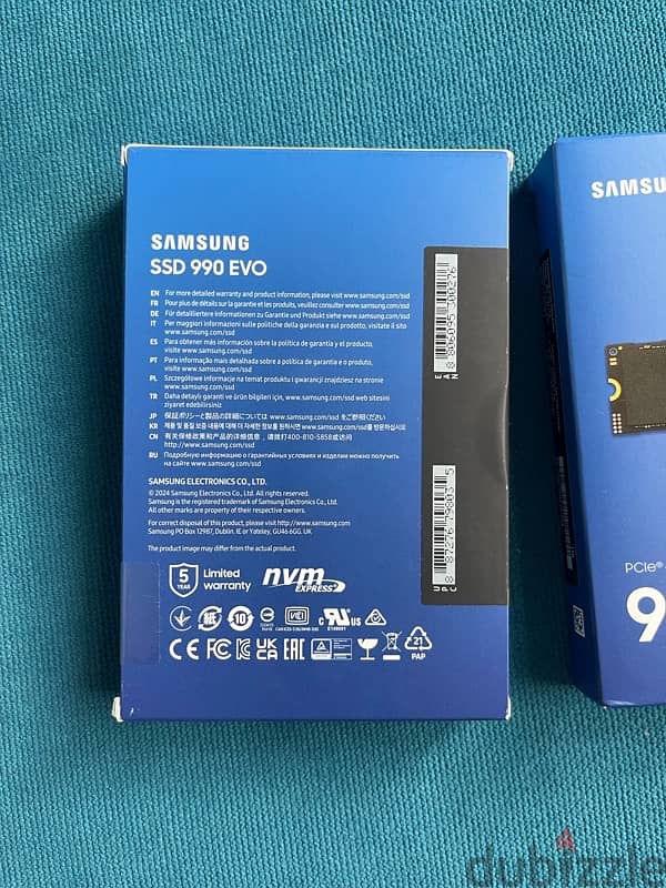 Samsung 990 EVO M. 2 NVME 1Tb 1