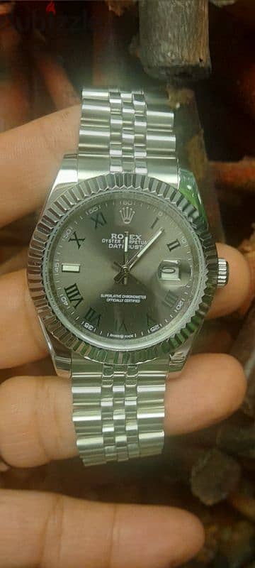 Rolex date just silver mirror 0riginal whatsapp 01142249766 2