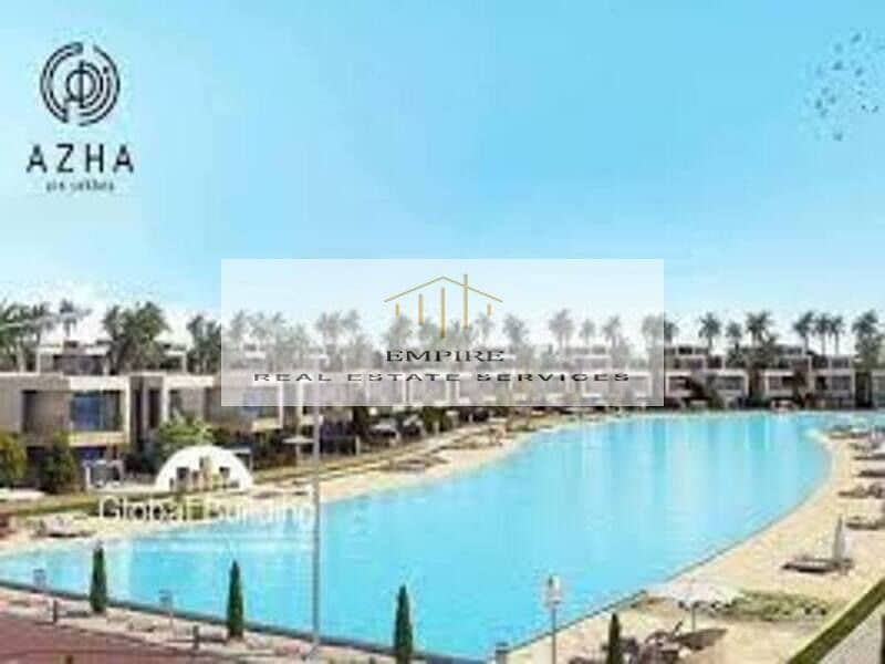 With Amazing Double View Lagoon - chalet in Azha Sokhna - installments - Ready to move 1