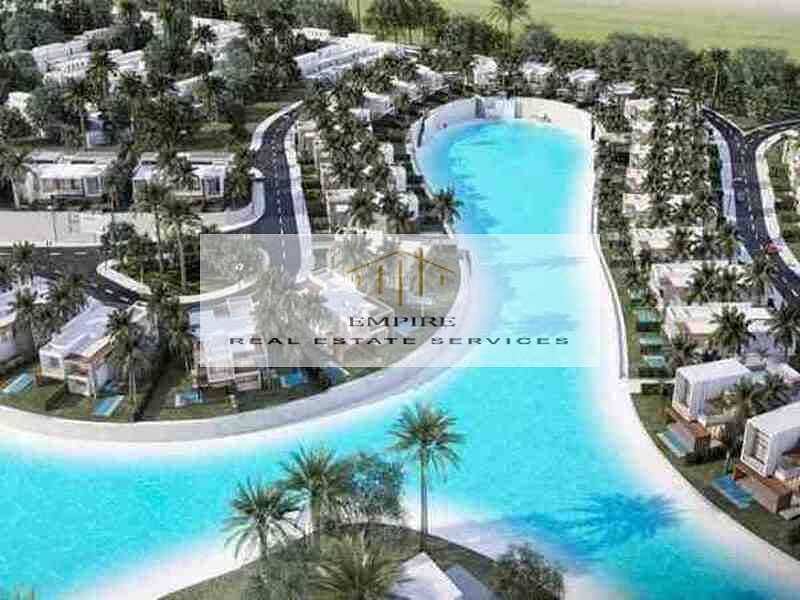 With Amazing Double View Lagoon - chalet in Azha Sokhna - installments - Ready to move 6