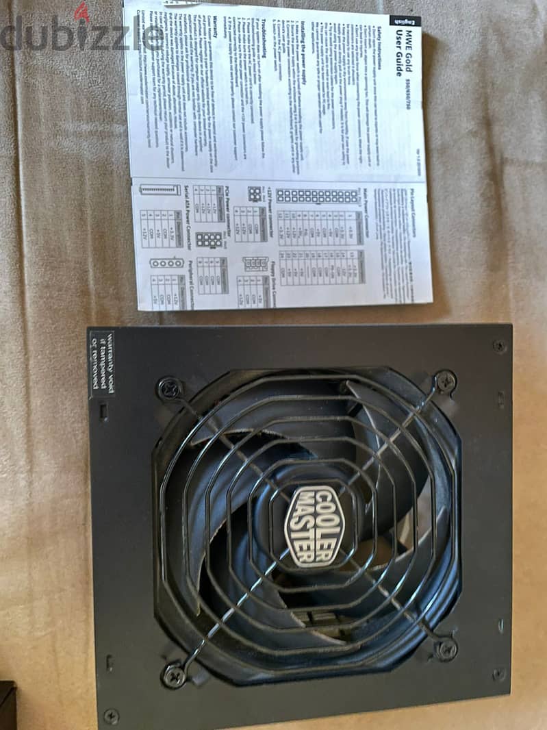 MWE Gold 650 Full Modular Power Supply 0