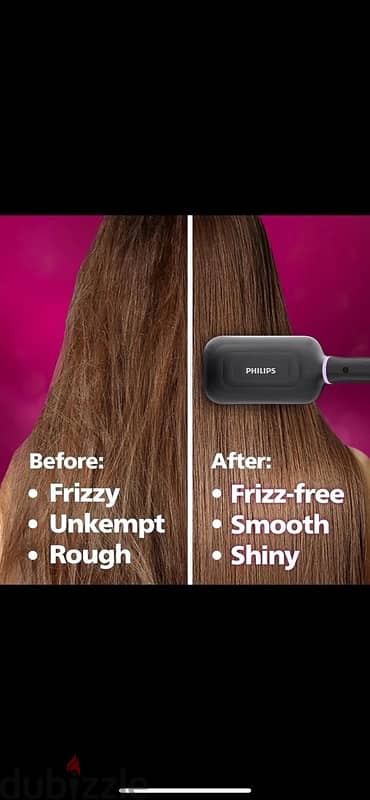 Philips straightener Brush 1