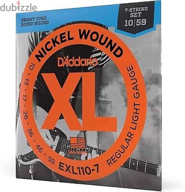 Guitar electric Silvertone black +  D'Addario Electric Guitar Strings 1