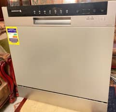 غسالة اطباق kelvinator  سيلفر 8 افراد