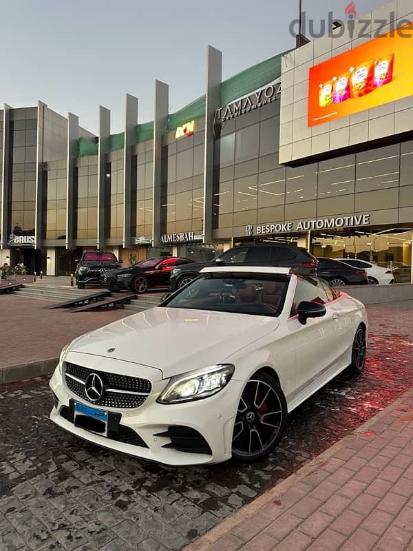 Mercedes-Benz C200 2019 cabriolet مرسيدس سي ٢٠٠ كابورليه ٢٠١٩ 1