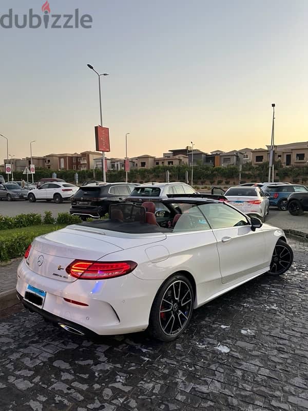 Mercedes-Benz C200 2019 cabriolet مرسيدس سي ٢٠٠ كابورليه ٢٠١٩ 3