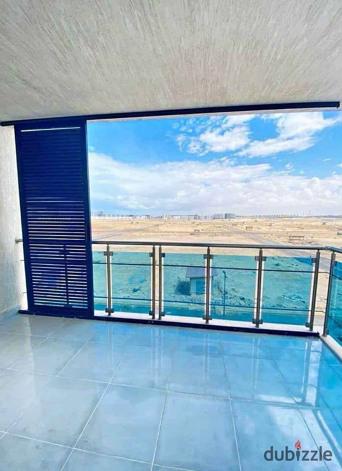 Apartment for immediate receipt finished hotel finishing in New Alamein with installments 0