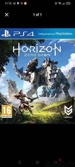 Horizon Zero Dawn Ps4 - هوريزون زيرو داون بلايستيشن 4