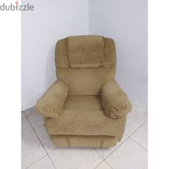 American Lazy Boy, beige chair,  in good condition, recliner.