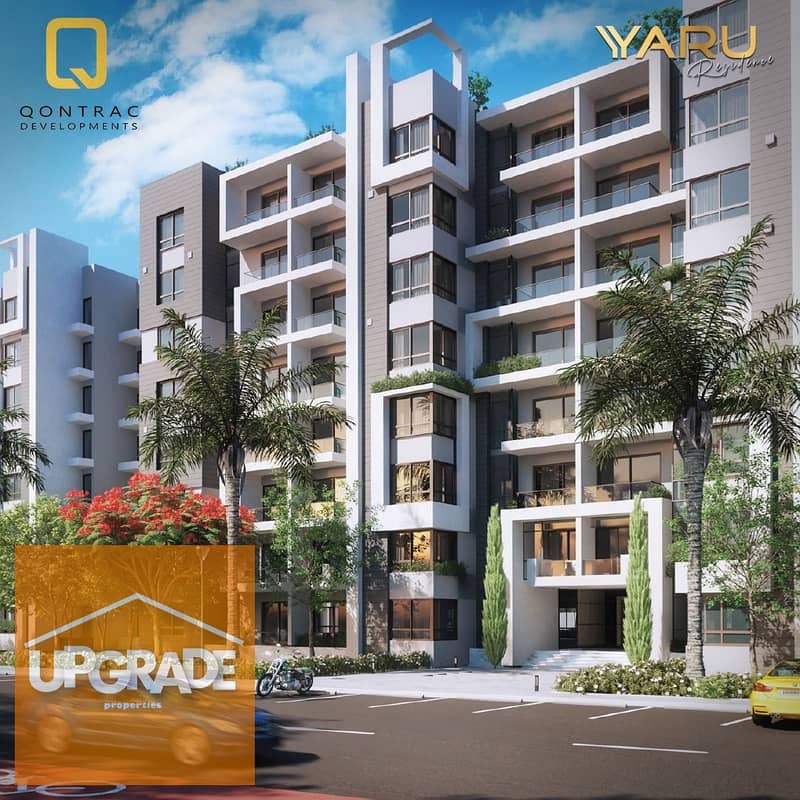 152 sqm apartment in prime location with a 40% cash discount at Yaru Compound R8 Direct on the central axis in the new capital 2