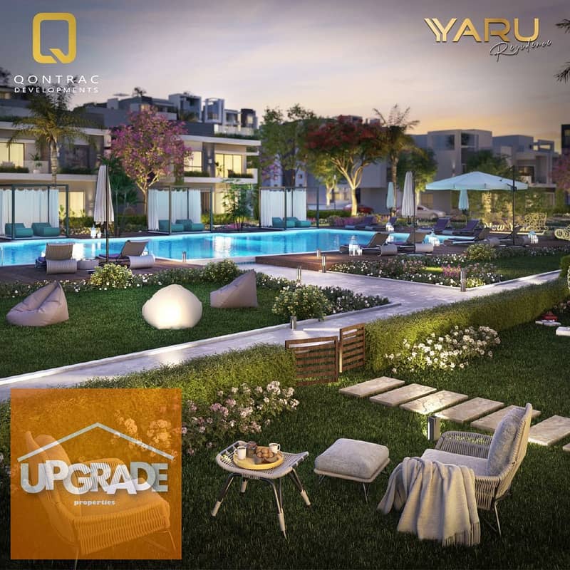 152 sqm apartment in prime location with a 40% cash discount at Yaru Compound R8 Direct on the central axis in the new capital 3