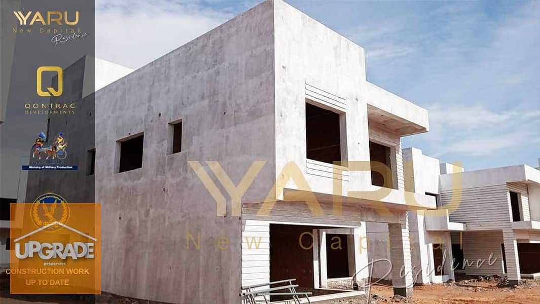 152 sqm apartment in prime location with a 40% cash discount at Yaru Compound R8 Direct on the central axis in the new capital 9