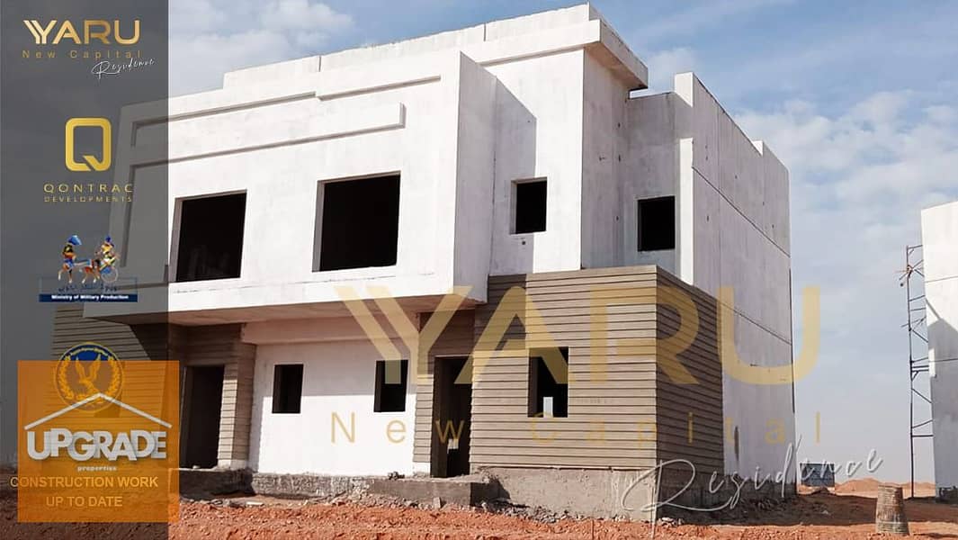 152 sqm apartment in prime location with a 40% cash discount at Yaru Compound R8 Direct on the central axis in the new capital 12