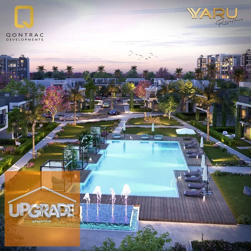 152 sqm apartment in prime location with a 40% cash discount at Yaru Compound R8 Direct on the central axis in the new capital 15