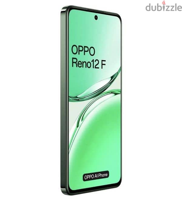 oppo reno 12f 4G 256GB 8GB RAM  جديد متبرشم اللون الأخضر 3