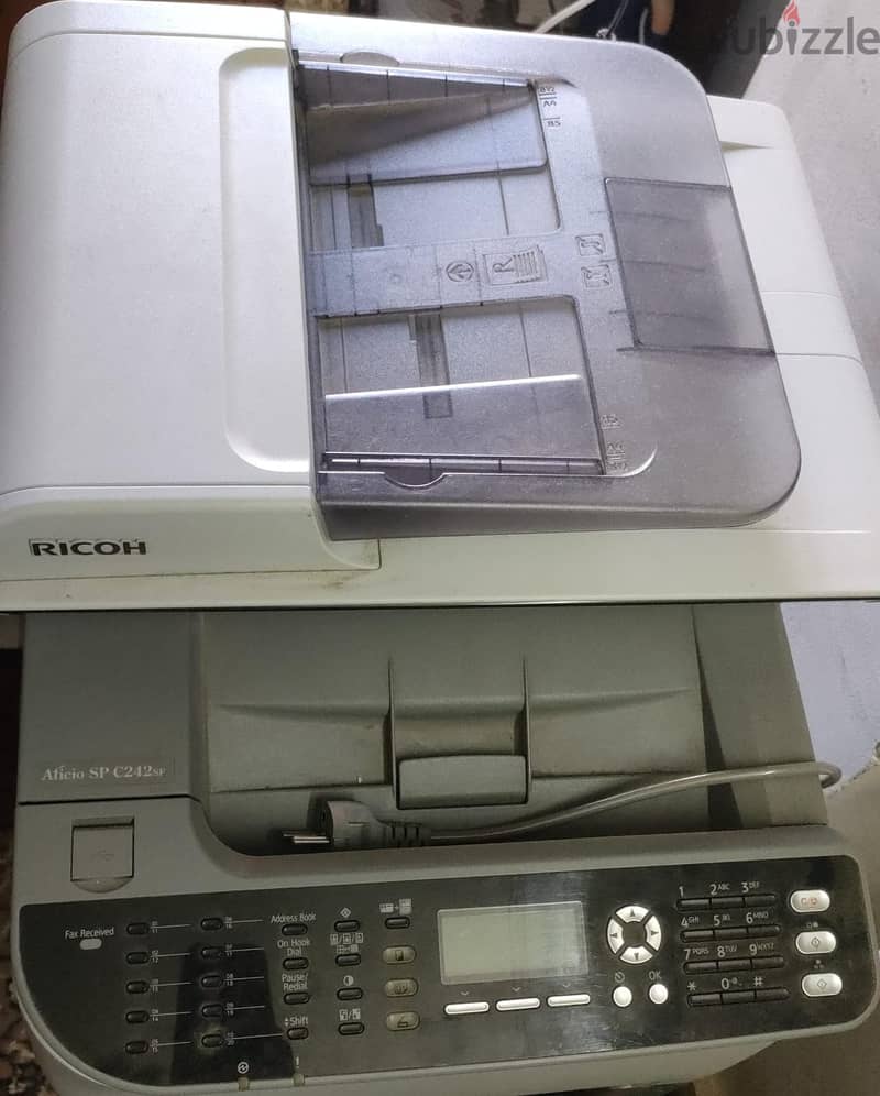 Ricoh Sp C242 Printer طابعة 4*1 0