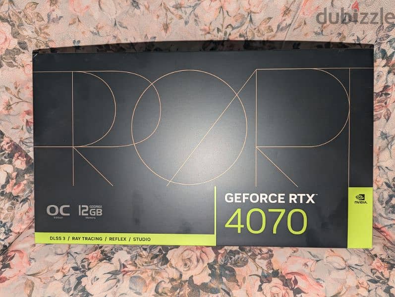 RTX 4070 ASUS PROART 0