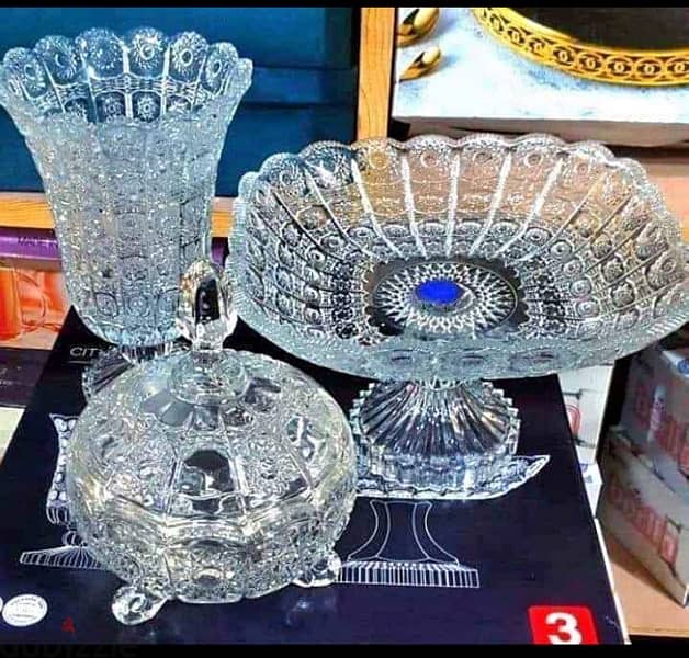 Bohemia crystal set city glass 0