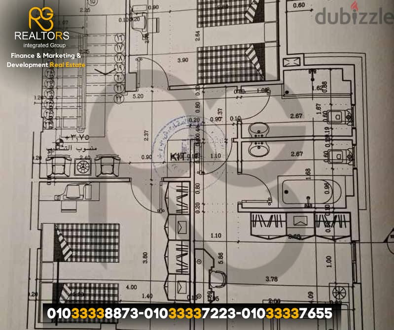 للبيع: فيلا – تاون هاوس - كواترو 210م كمبوند الريم ريزيدنس 5