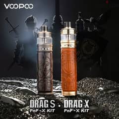 Drag s x Voopoo VAPE Pod
دراج اس اكس فوبو جديد متبرشم