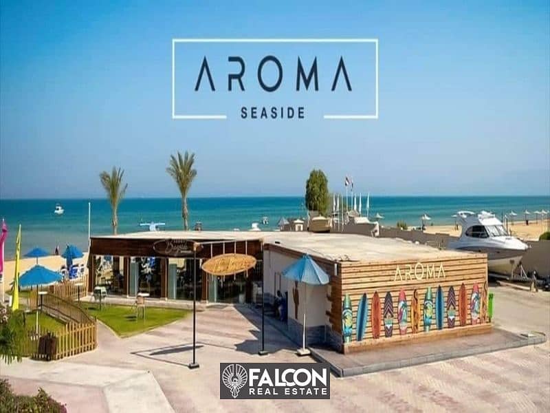 شاليه للبيع ف العين السخنة بخصم الكاش قرية اروما / Chalet For Sale Aroma Ain Sokhna استلم شاليه متشطب بالتكييفات بخصم الكاش 1