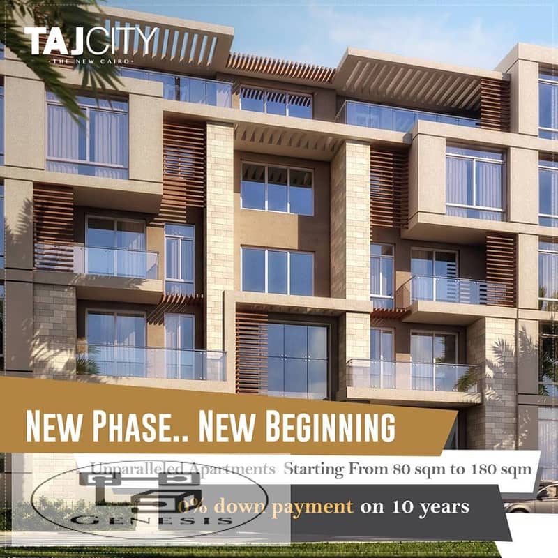 Apartment in new cairo taj city compound for sale with suitable price limited edition 1