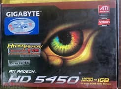 كارت شاشة ddr3 512 بيوصل ل 1جيجا بالعلبة