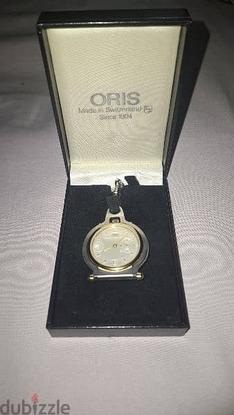 ساعة جيب oris 7456 لم يتم استعمالها 3