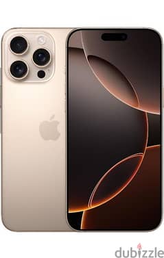 iphone 16 pro max desert titanium