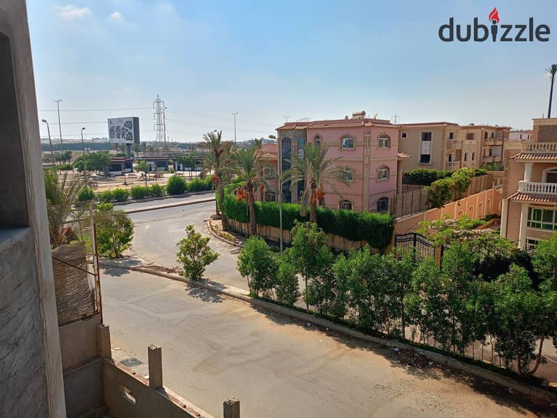 Apartment for sale, 250 meters, the best location in Zayed, next to Kababji Palace, open view on a second square, balcony with elevator 6