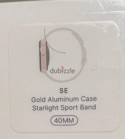 Apple watch SE sealed gold color