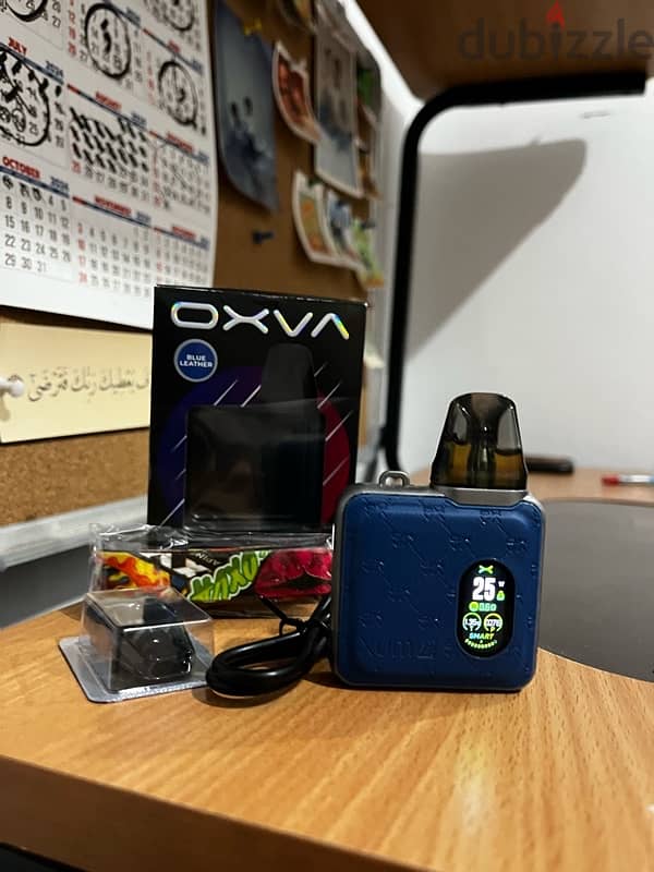 oxva xlim sq pro blue leather كسر زيرو 2