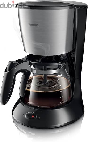 Philips Coffee Maker - 15 Cups - Black, Stainless steel 0