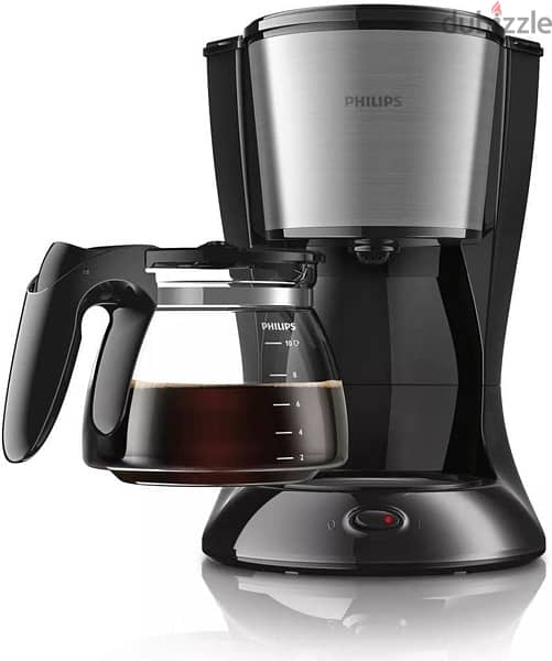 Philips Coffee Maker - 15 Cups - Black, Stainless steel 1