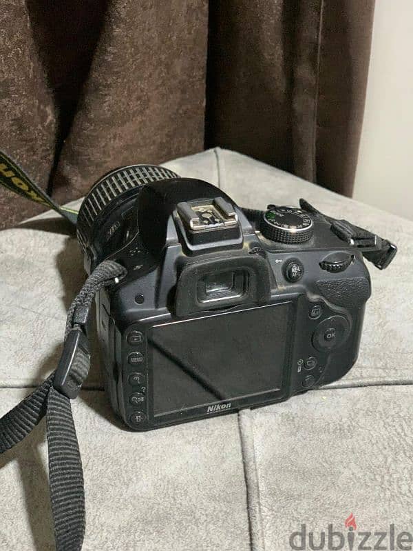 كاميرا بروفيشنال Nikon D3200 استعمال شخصي كالجديد 2