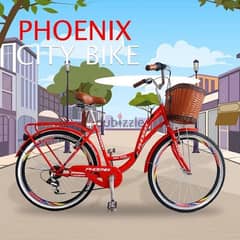 Phoenix 2666 Citybike 7 Speeds ,26 Inches