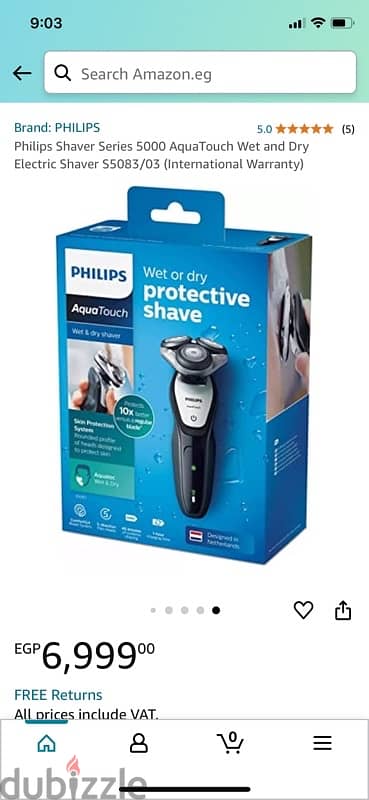 philips Aqua Touch 5