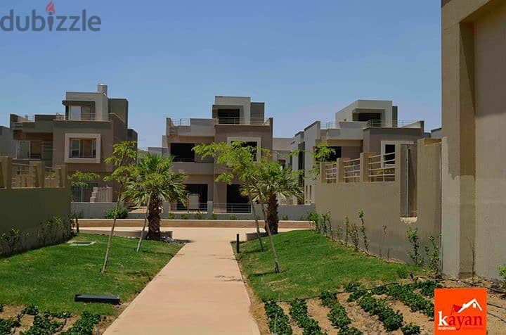 TOWNHOUSE كورنرللبيع باميز لوكيشن ف بالم هيلز قطاميه PK2 GOLDEN SQUARE 12