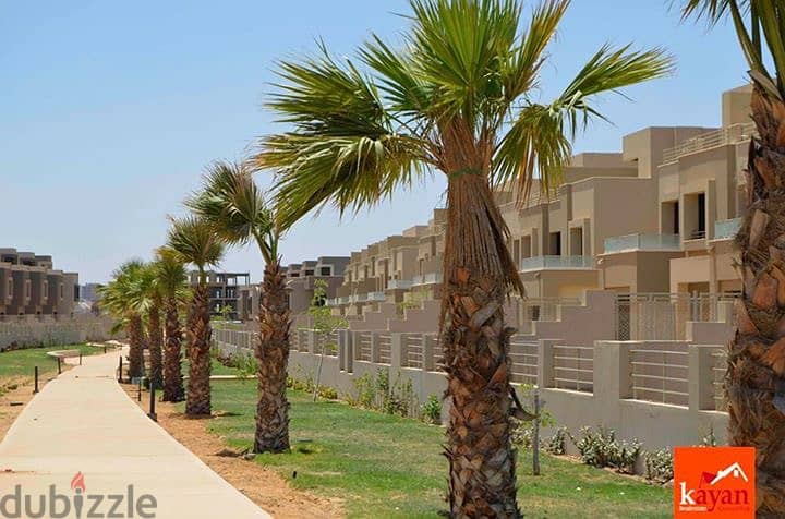 TOWNHOUSE كورنرللبيع باميز لوكيشن ف بالم هيلز قطاميه PK2 GOLDEN SQUARE 15